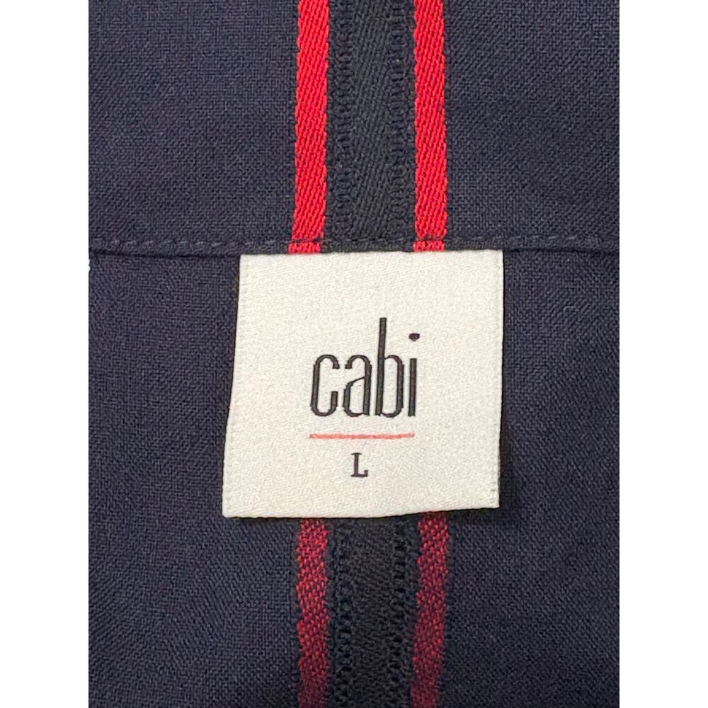 CAbi Blouses Set Bundle Lot of 2 Womens L Freedom Flag Cherry Blossom 5516 5712 - Picture 9 of 16